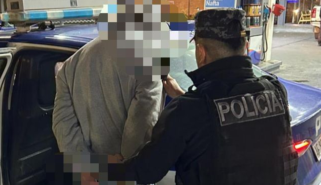 Lo detuvieron con un pistola cargada