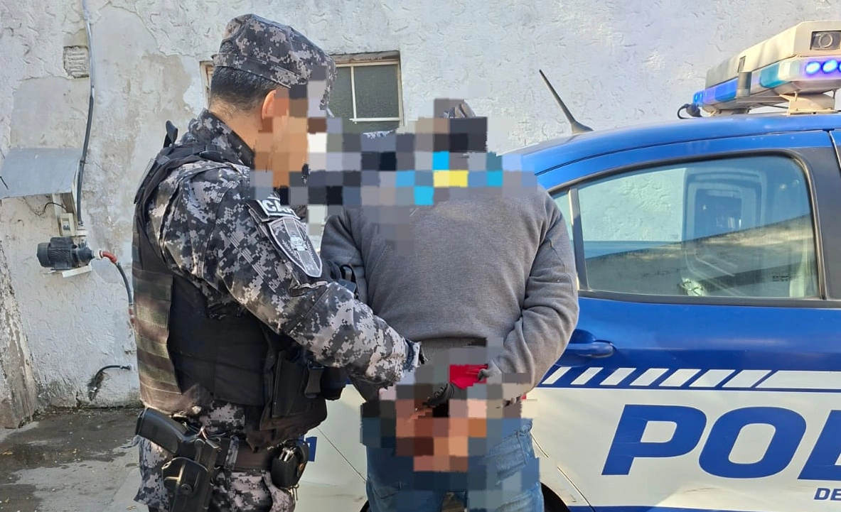 Lo detuvieron por amenazas y resistencia a la autoridad