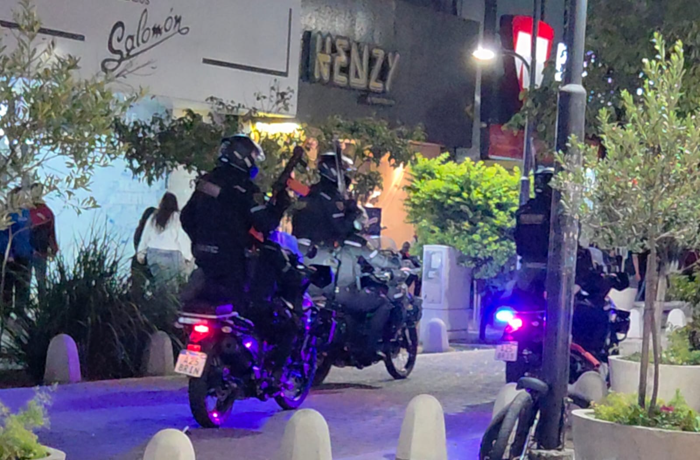 Detuvieron a cinco jóvenes por los disturbios en Plaza Centenario