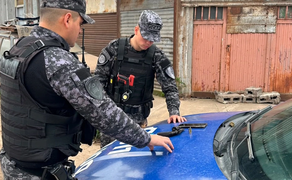 Detuvieron a un joven por portación ilegal de arma de fuego