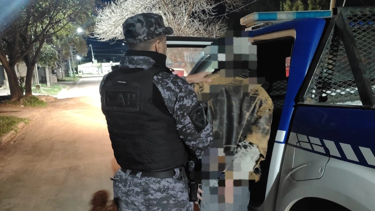 Lo detuvieron por robar cableado del tendido público
